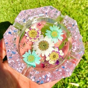 Floral Ashtray
